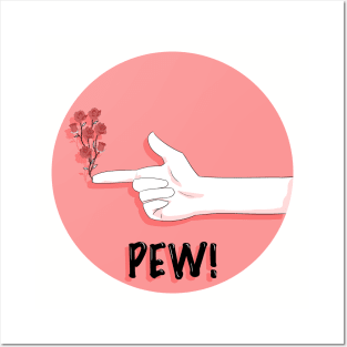 PEW! Posters and Art